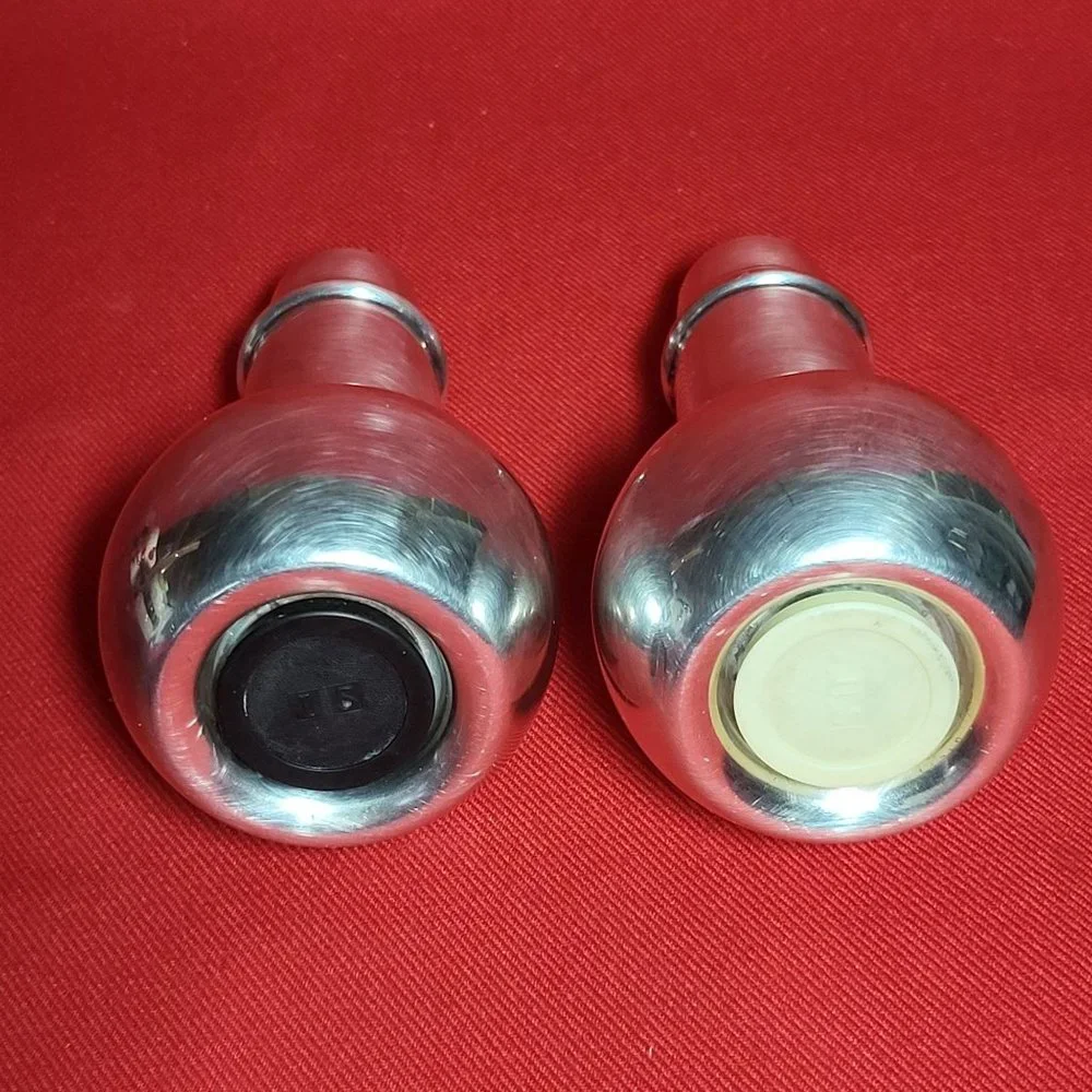 Vintage International Silver Silverplate Salt and Pepper Shakers with Original I